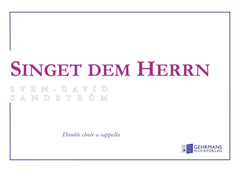 Singet dem Herrn