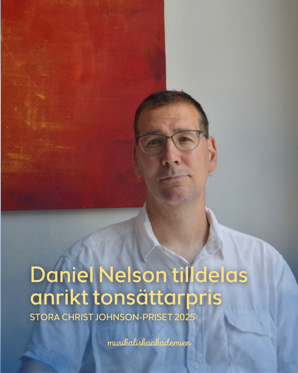 00058 = Stora Christ Johnson-priset till Daniel Nelson för Chaplin Songs