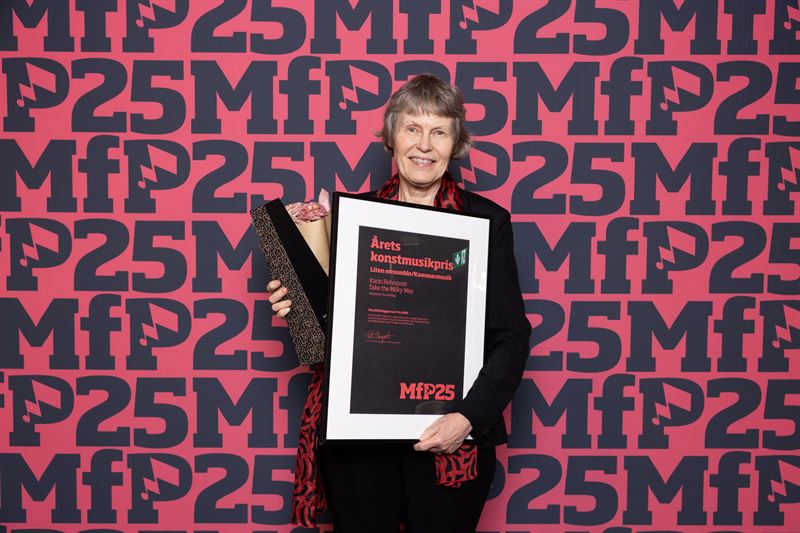 00056 = Karin Rehnqvist vinner Musikförläggarnas Pris för Take the Milky Way