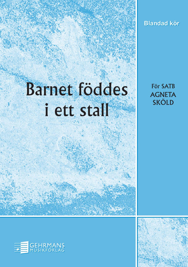 Barnet föddes i ett stall