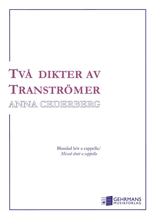 Two poems by Tranströmer