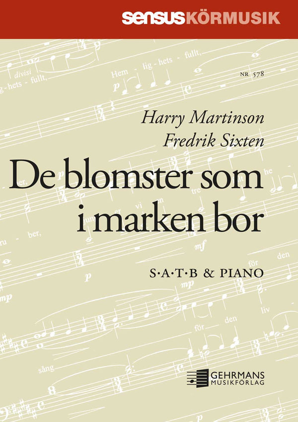 De blomster som i marken bor