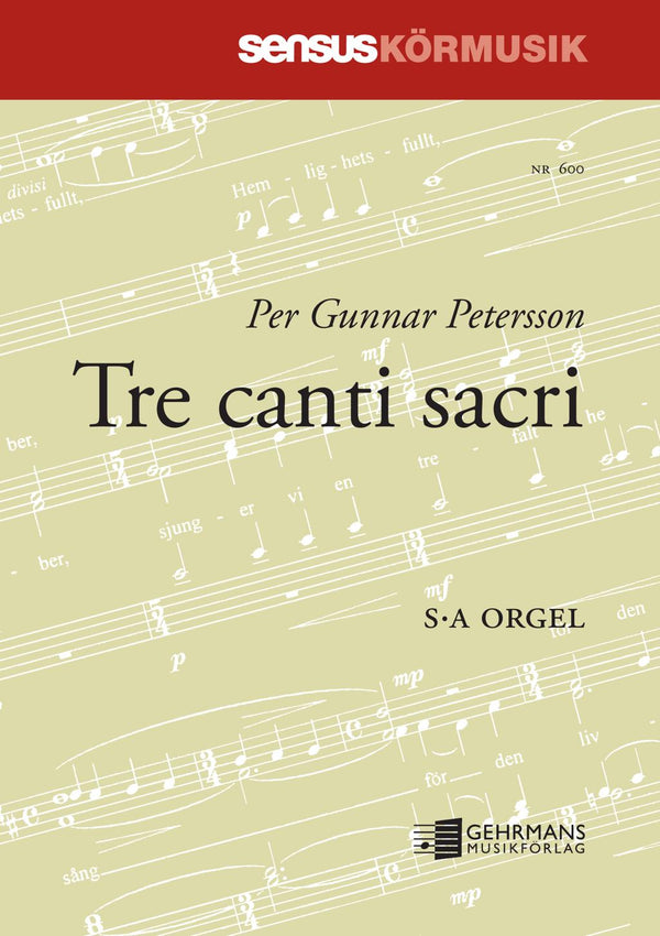 Tre canti sacri