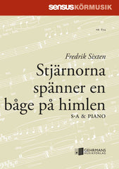 Stjärnorna spänner en båge på himlen