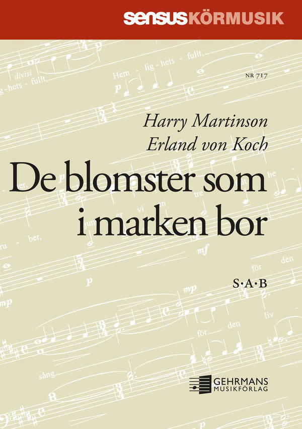 De blomster som i marken bor