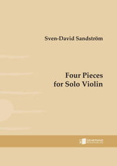 Four Pieces for Solo Violin