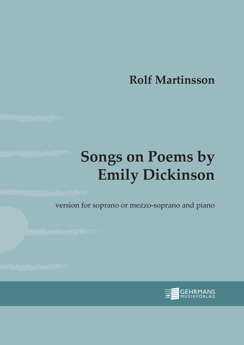 Songs on Poems by Emily Dickinson
