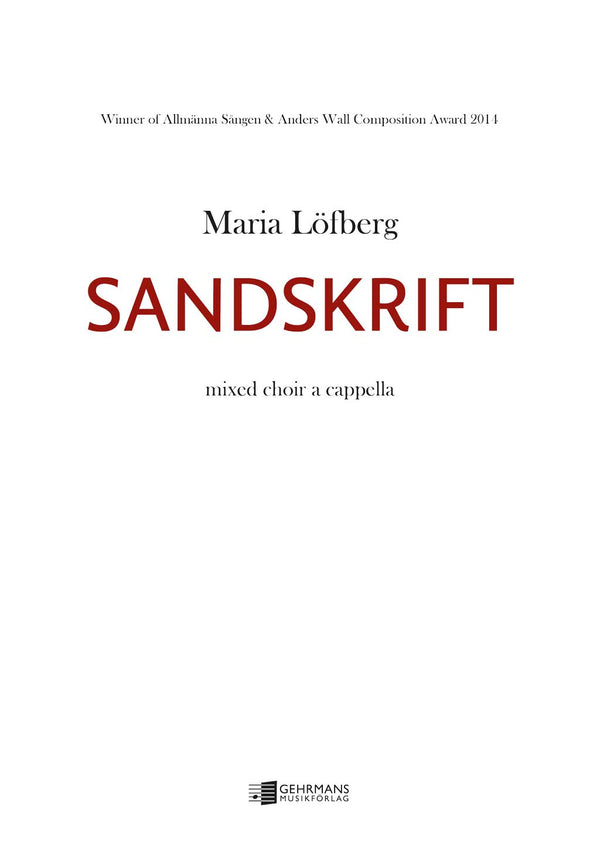 Sandskrift (Written in the Sand)