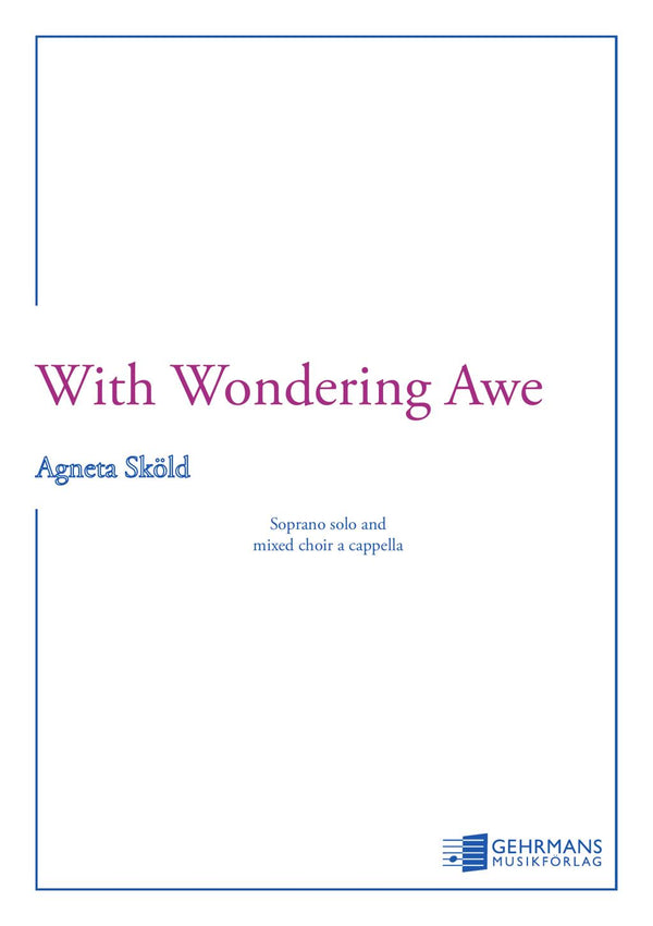 With Wondering Awe