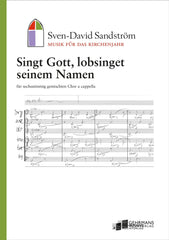 Singt Gott, lobsinget seinem Namen