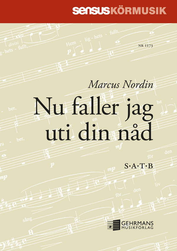 Nu faller jag uti din nåd