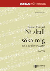 Ni skall söka mig
