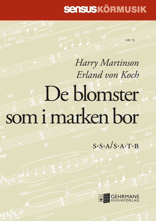 De blomster som i marken bor