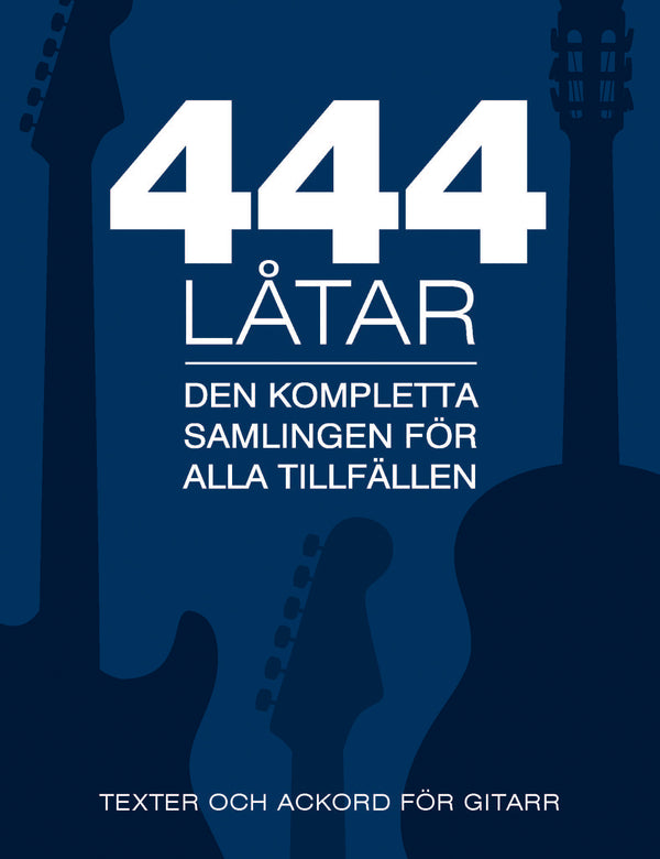 444 låtar - gitarr
