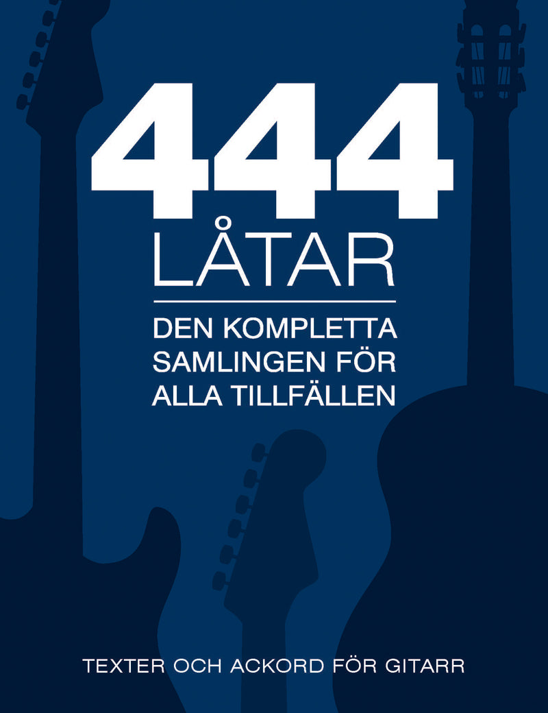 444 låtar - gitarr