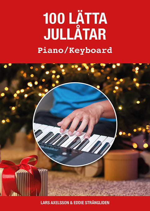100 lätta jullåtar piano/keyboard