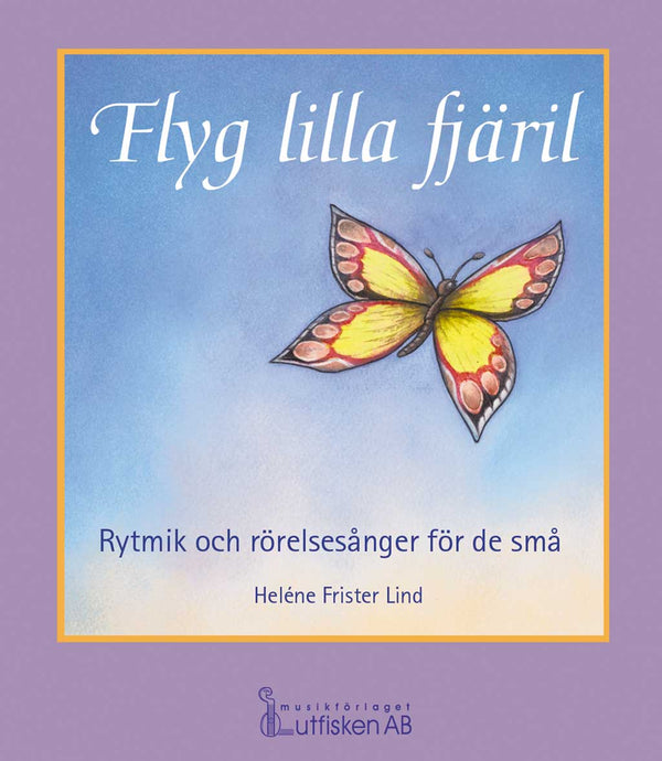 Flyg lilla fjäril