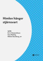 Himlen hänger stjärnsvart