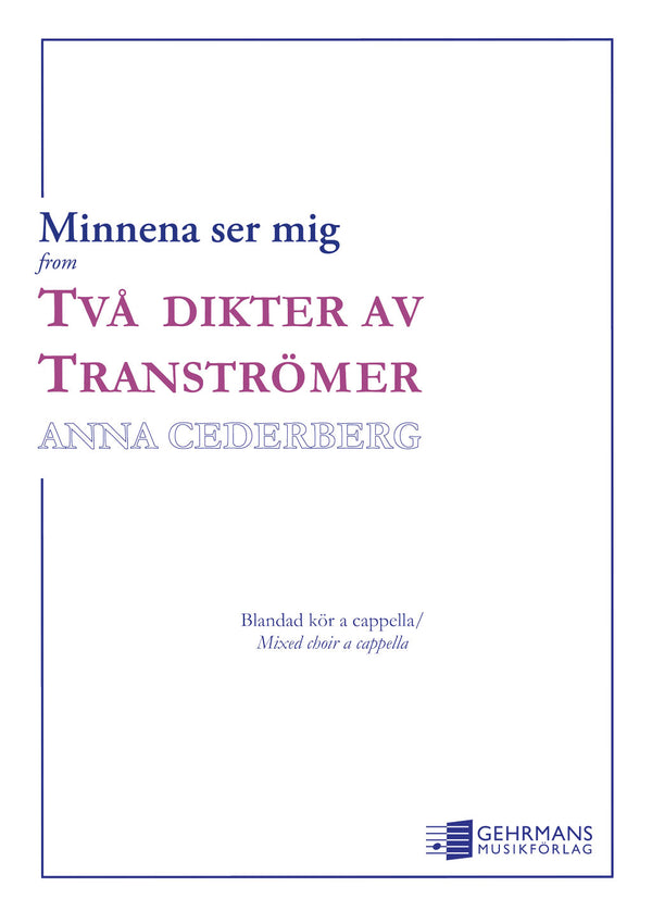 Minnena ser mig (Memories See Me)